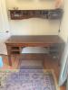 Wooden work Desk with brass knob (contents NOT included) - 7