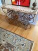 Granite countertop with metal base/legs table - 6