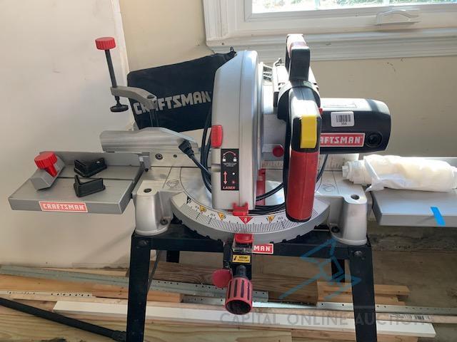 craftsman laser compound miter saw, model # 137