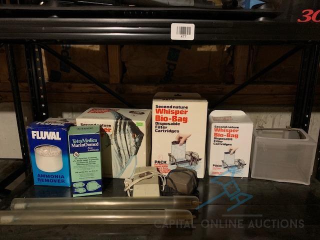 Fisk tank supplies and filters