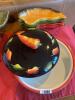 (Chili) Pepper Decorative display ceramic container & plates - 2