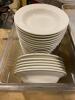 9" White Soup Bowls