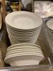 9" White Soup Bowls - 7