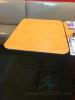 (3) 24x 30 Yellow Cafe Table