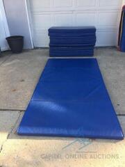 (5) THICK LARGE GYM MATS