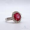 Gorgeous 14kt Gold, Pink Tourmaline, & Diamond Ring - 3