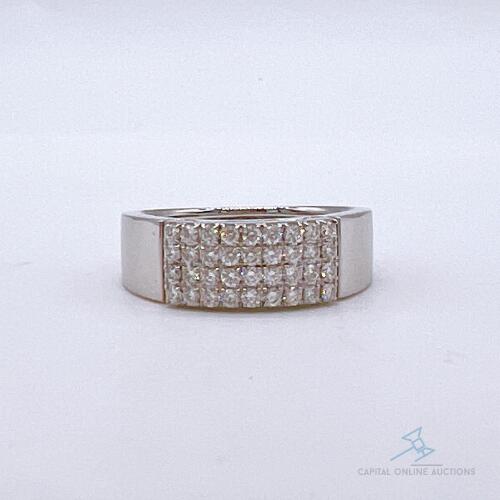 Dazzling 14kt Gold & Diamond Band Ring