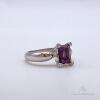 14kt Gold, Amethyst, & Diamond Cocktail Ring - 3