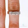 Stunning 14kt Gold & Diamond Band Ring - 4