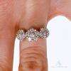 14kt White Gold & Diamond Band Ring - 4