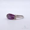 14kt Gold, Amethyst, & Diamond Cocktail Ring - 2