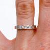 14kt White Gold & Diamond Band Ring - 4