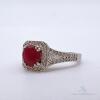 14kt Gold, Ruby, & Diamond Cocktail Ring - 2