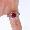 14kt Gold, Ruby, & Diamond Cocktail Ring - 5