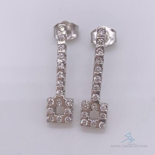 14kt Gold & Diamond Earrings