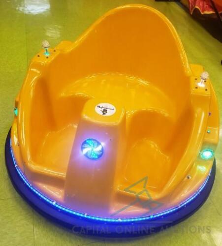 UFO Large Bumper Car with customizable MP3 music and timer (yellow)