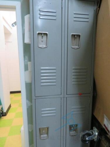 GRAY Metal Lockers