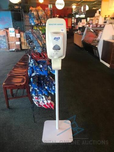 Purell Hand Sanitizer Dispenser Floor Stand