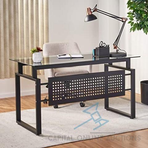 Christopher Knight Home Fiske Glass Office Computer Desk