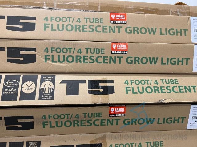(4) Boxes of New Agrobrite Hydroponic Grow Lights