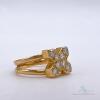 14kt Yellow Gold & Diamond Ring - 3