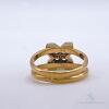 14kt Yellow Gold & Diamond Ring - 4