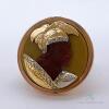 Rare 1870's Agate Male Cameo Ring in 14kt Solid Yellow Gold