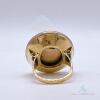 Rare 1870's Agate Male Cameo Ring in 14kt Solid Yellow Gold - 5