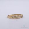 14kt Yellow Gold & Diamond Band Ring - 3