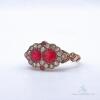 Vintage 14kt Gold, Ruby, & Diamond Ring - 2