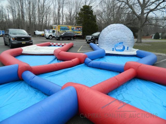 ZORB ball Track With 2 Zorb Balls (eInflatables)