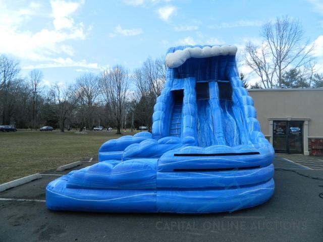 18ft Monster Wave Double Water Slide (E inflatables)