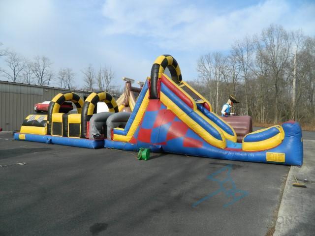 Race Car Obstacle Course (Happy Jump)