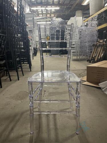 (50) New Clear Chiavari Chair