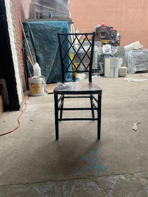 (50) New Diamond Back Chair - Black