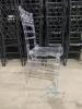 (50) Clear Chiavari Chair Used - 2