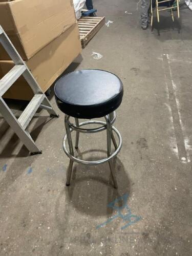 Bar Stools with Silver Legs