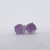 14kt Gold & Amethyst Stud Earrings