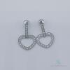 14kt Gold & Diamond Heart Earrings - 2