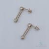 14kt Gold & Diamond Earrings - 2