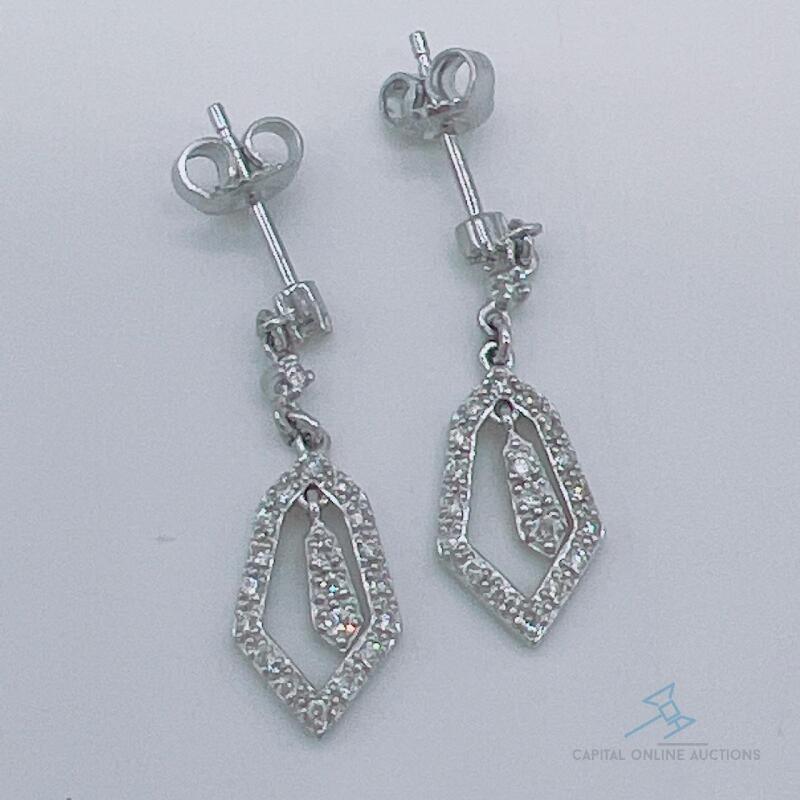 14kt Gold & Diamond Earrings