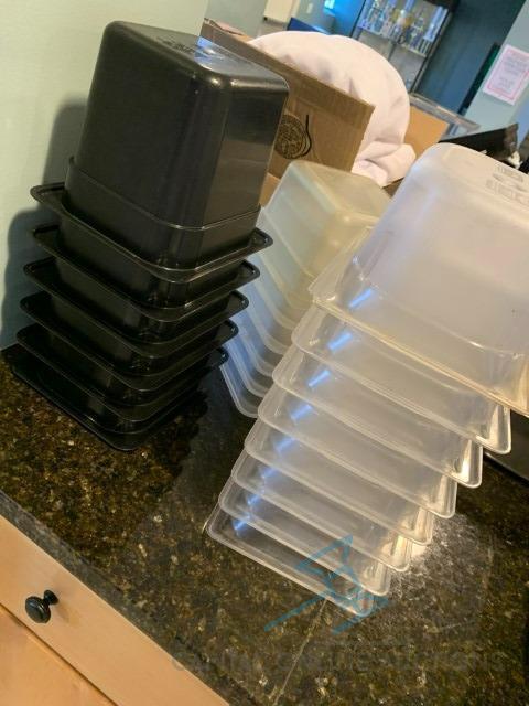 (20) 1/6 Size Food Storage Bins