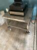 Stainless Steel Kitchen Equipment Cart with Wheels - 6