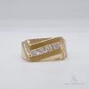 14kt Yellow Gold & Diamond Band Ring