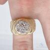 14kt Yellow Gold & Diamond Band Ring - 6