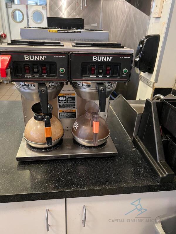 Bunn Coffee Brewer and Pots