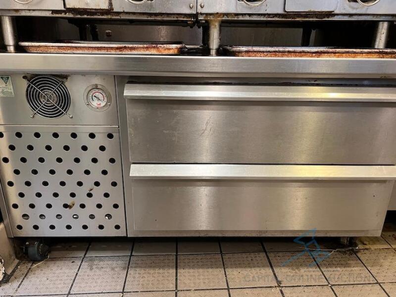 Refrigerated Griddle Stand (Griddle Not included)