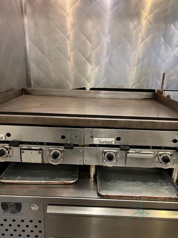 Garland Gas Griddle, Counter Unit (Griddle Stand Not included)