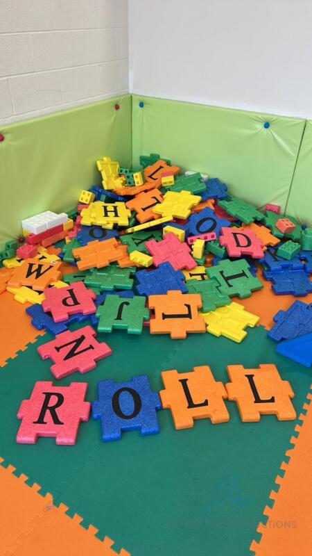 Lot of Soft Puzzle Letters