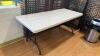 6' Lifetime Molded Plastic Folding Table - 2